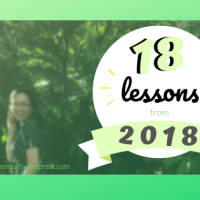 18 Lessons from 2018